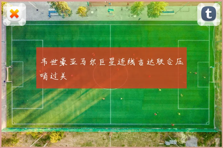 韦世豪亚马尔巨星连线吉达联合压哨过关